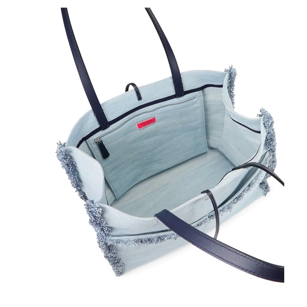 Kate Spade New York Large Sam Denim Tote - Picture 3 of 16